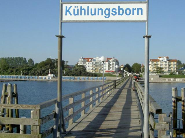 Atlantik 3.07-3Zi.-Meerblickwohnung Kuehlungsborn Exterior foto